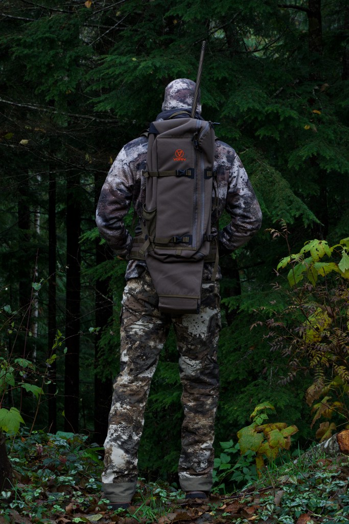 Vorn Equipment QRR EV30 Hunting pack in action on hunter. 