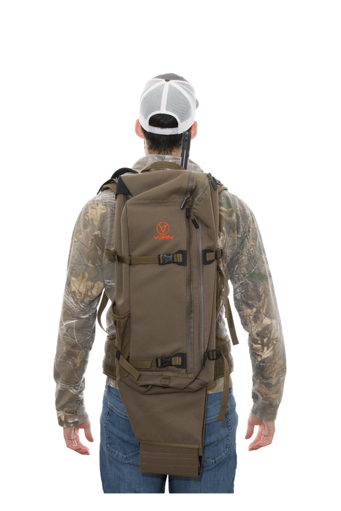 Vorn Equipment QRR EV30 Hunting Pack with rimfire rifle.