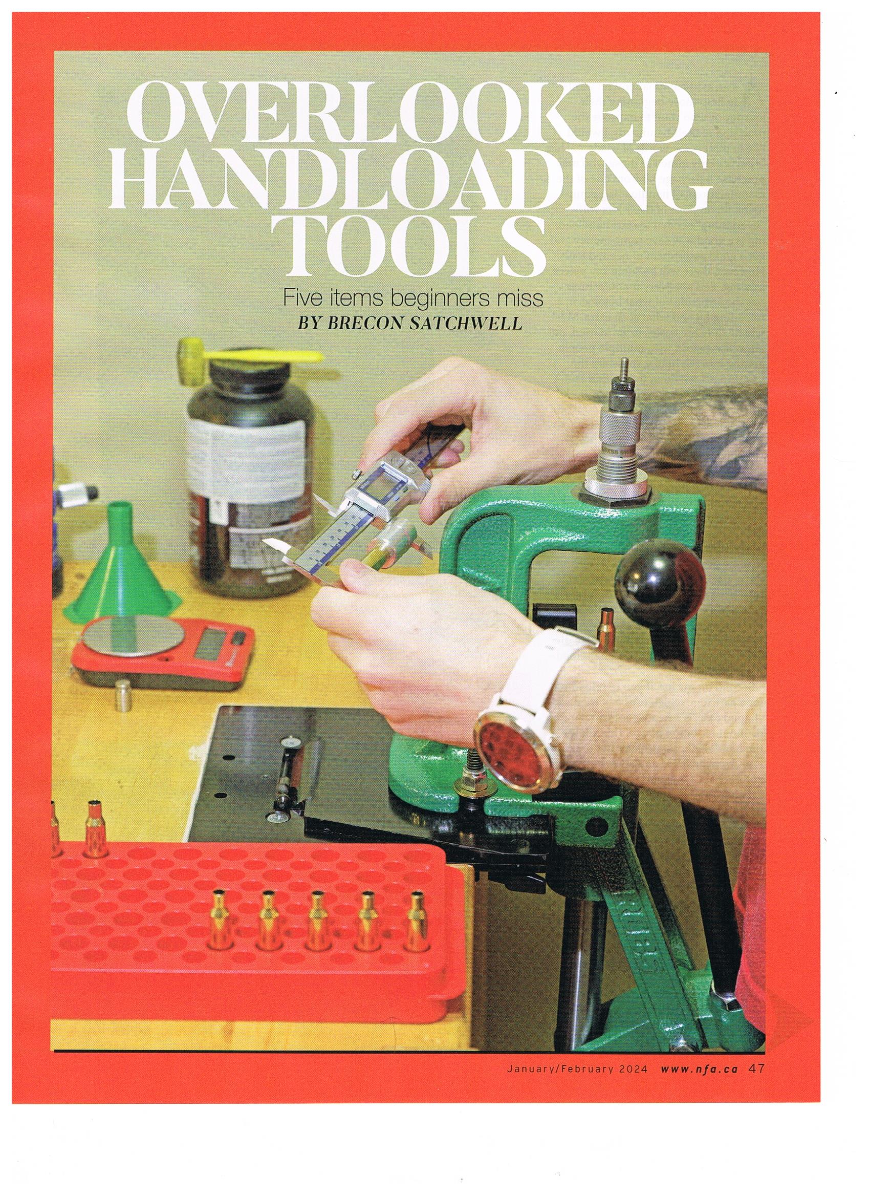 NFA - CJF - Overlooked Handloading Tools Jan/Feb 2024